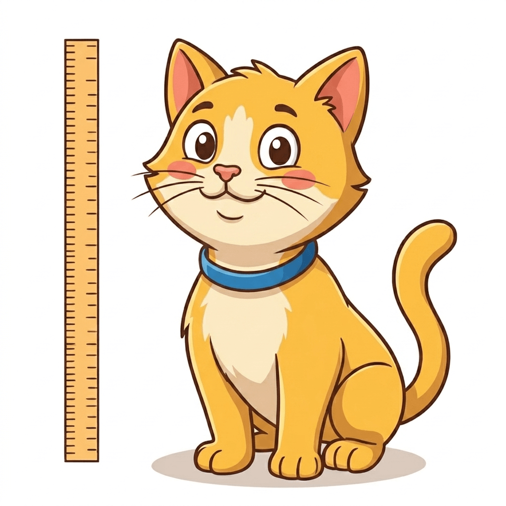 Cat characteristics illustration